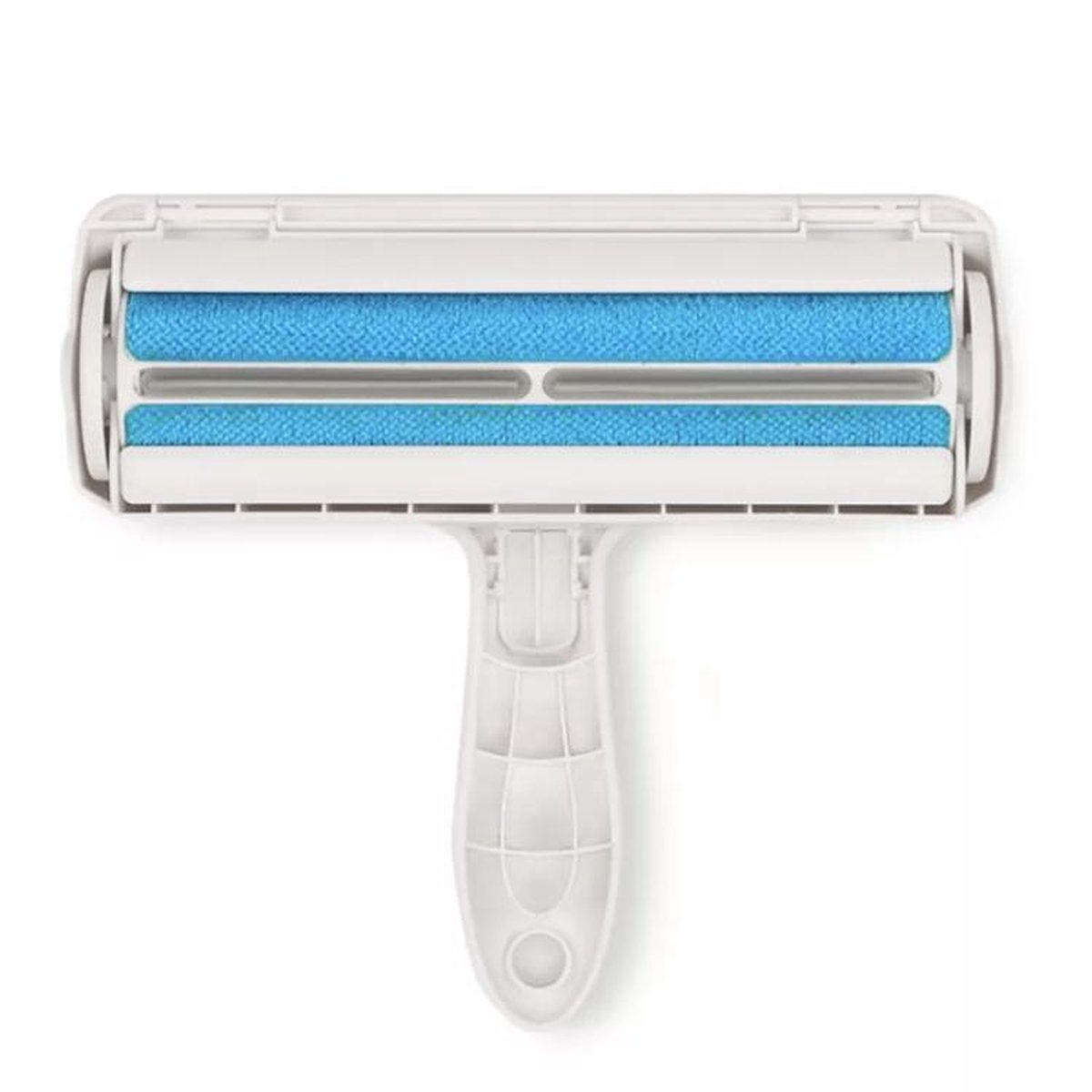 Draagbare Wasbare Pluisroller Set - 2 Stuks, Kattenvormig, Zelfklevend, Voor Kleding En Meubels (roze + Bruin)