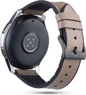 Fungus - Smartwatch bandje - Geschikt voor Apple Watch 42 / 44 / 45 / 49 mm - Series 1 2 3 4 5 6 7 8 9 SE Ultra iWatch - PU leer - Grijs