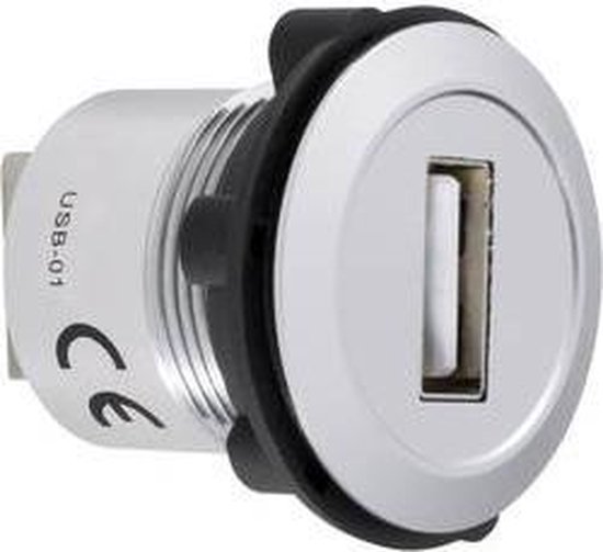 TRU COMPONENTS USB-01 USB-inbouwbus 2.0 Bus, inbouw USB-bus type A naar ...