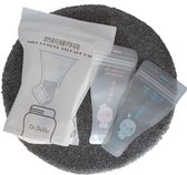 DR. DUDU Melkpoeder Bewaarzakje | Opbergzak | plastic | BPA-VRIJ | Ideaal voor onderweg | klein en licht in gewicht | Wegwerp | Baby | 56 STUKS
