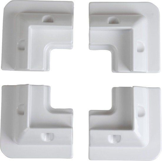 LEADER Zonnepaneel Montage Beugel Set - 4 Hoekbeugels, Zelfklevend, Waterdicht IP66, Voor Caravan En Boot