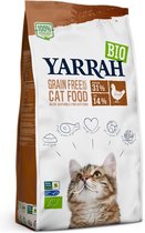 Yarrah Bio Kattenvoer Graanvrij Kip - Vis 2,4 kg