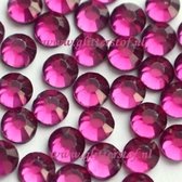 DMC Strass steentjes, Fuchsia  Rhinestones Hotfix Steentjes Flatback SS16 (3.80-4.00mm) 1440st (10 Gross)| Strasstenen van Glas | Hotfix Glittersteentjes | Glitter steentjes voor turnpakje , 