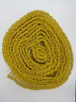 Drilbinders op rol 4000 stuks geel geplastificeerd
