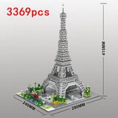 Nano blocks, Eiffel toren, 3369 stukjes