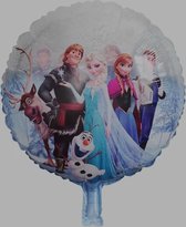 Ballon Frozen transparant, 40 cm kindercrea