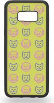 Gato y perro amarillo Telefoonhoesje - Samsung Galaxy S8+