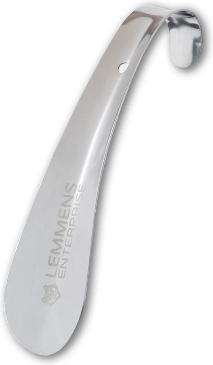 Lemmens Schoenlepel - 15cm - Schoentrekker - Hulpstuk Schoen - Shoe Horn - 15 cm Lang - Stevig RVS