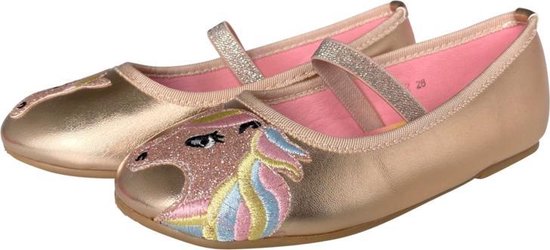 Prinsessen schoenen schoenen ballerina Unicorn rosé goud maat - binnenmaat... |