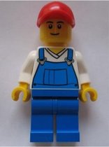 LEGO City Bouwvakker in Overal Minifiguur (cty0636)