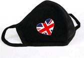 GetGlitterBaby - Katoen Mondkapje  / Wasbaar Mondmasker - Verenigd Koninkrijk