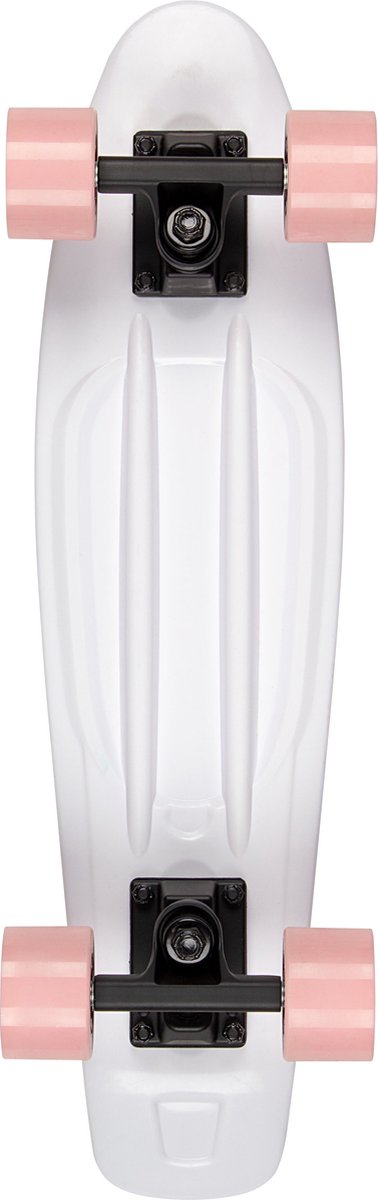 Nijdam FlipGrip Skateboard - High Season - Wit/Roze — afbeelding 2