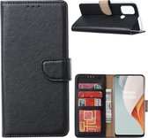 OnePlus Nord N100 Hoesje - OnePlus Nord N100 Portemonnee BookCase cover - Kaarthouder & Magneetlipje Zwart