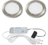 Keukenverlichting | L&S Chip | set van 2 | 4W | 4000K | Ø58mm