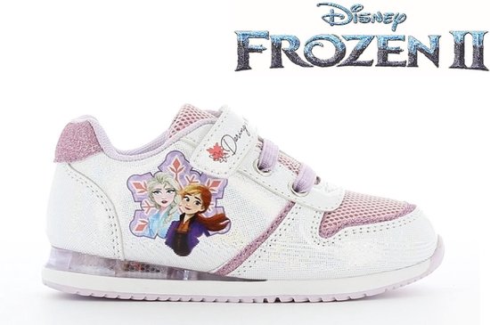Disney - "Frozen 2" kinderschoenen met lichtjes "Daring By Nature" - maat  24 - witte... | bol.com