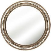 ALS - DIENBLAD / SPIEGEL - BAMBOE / SPIEGELGLAS - DIA 49,5 X H 10 CM - NATUREL