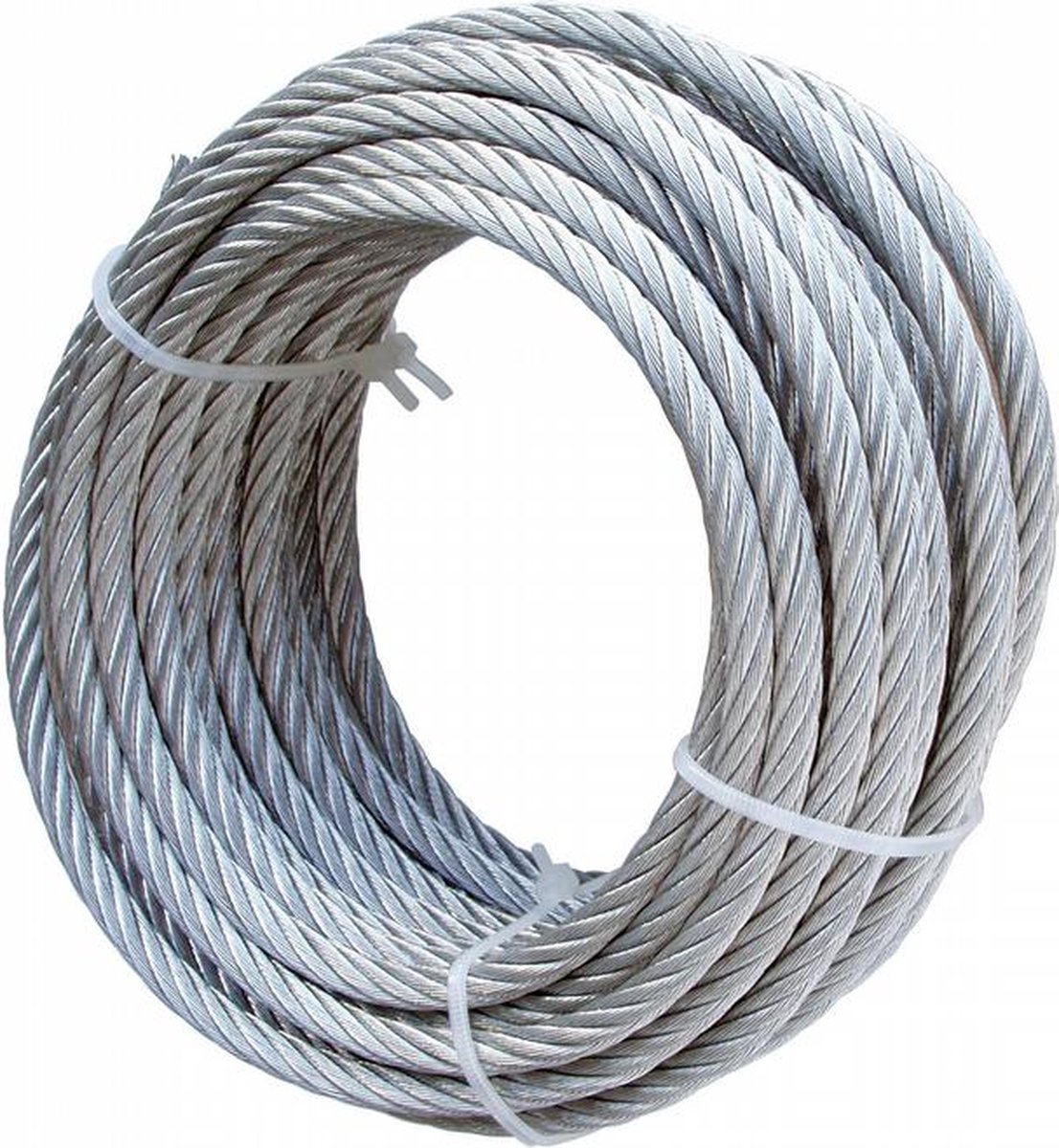 1 rouleau de fil de fer / fils de reliure acier galvanisé 1,8 mm x 50 m sur  un rouleau