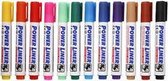Whiteboard Stiften - Diverse Kleuren - Lijndikte 4mm - 12 stuks