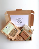 Gift box 'Word maar snel beter' - Beterschap- Get well soon- Brievenbus cadeau- Beterschap cadeau -Gift box beterschap-