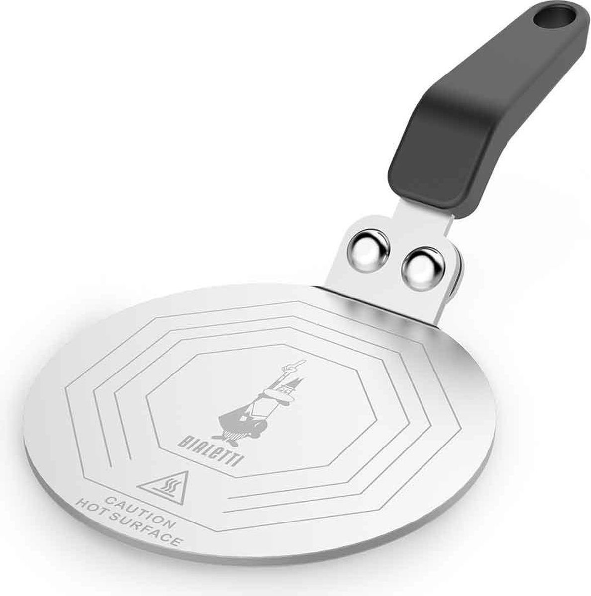 Bialetti Inductieplaat - D13cm - Voor Aluminium Moka 1-3-6-9 Kopjes