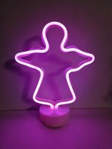 Neon verlichting  Engel - Home Decor - nachtlamp - tafellamp - met kabel