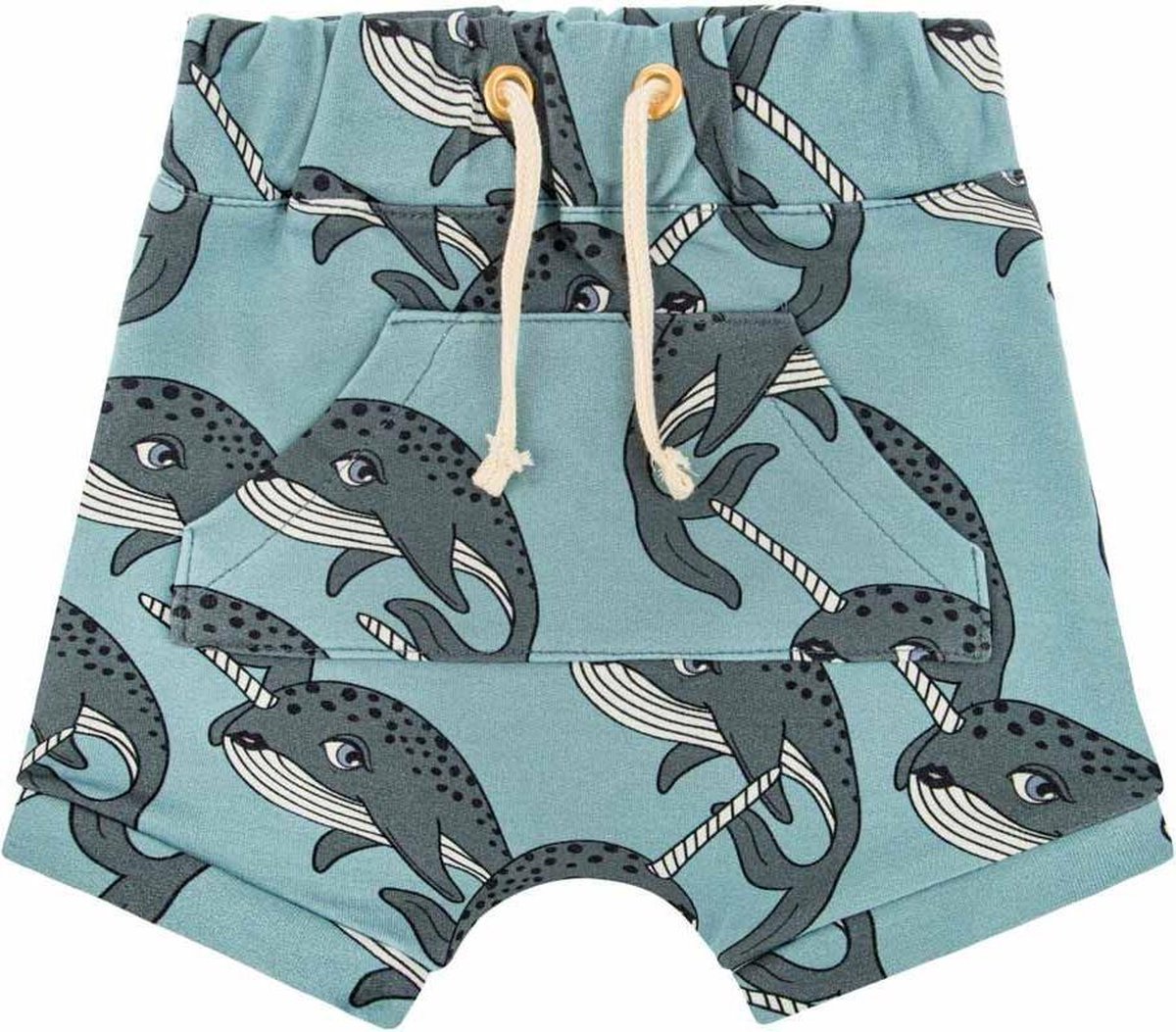 Dear Sophie Shorts Narwhal Blue Maat 98/104