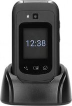 Fysic F25 - Eenvoudige Mobiele Klaptelefoon voor Senioren – 4G Smartphone met SOS Paniekknop – Zwart