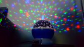 Sterrenhemel - Sterren Projector - 360° Draaibaar - 4 kleuren licht Sterrenhemel Plafond Projector - Nachtlamp - Decoratie lamp Slaapkamer, Kinderkamer, Woonkamer - Nachtlampje Kinderen - Dis