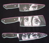 #Yandere T-shirt Black Size L - Bedrukte T-shirts - ANIME - All Sizes - Trippin Balls