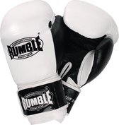 Rumble Ready 2.0 Leer (kick)bokshandschoen Wit 10 Oz