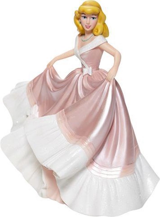Disney Enesco Assepoester Roze Jurk 20 Cm Veelkleurig | bol