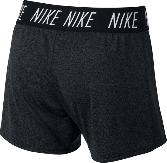 Nike Dry Short Trophy 4In Korte broek Meisjes - Black/Htr/(White) - Maat 164  | bol.com