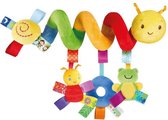 Boxspiraal Rups - Box Speelgoed - Maxi Cosi Speeltje - Kinderwagen - Wieg - Rammelaar - Baby Speelgoed