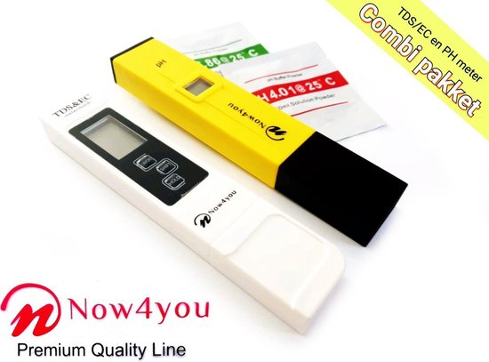TDS/EC en PH meter Combi pakket