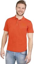 Poloshirt extra licht terra maat L