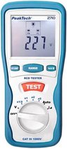 PeakTech® 2710: digitale aardlekschakelaar tester