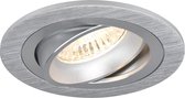 LED Spot Set - Pragmi Alpin Pro - GU10 Fitting - Inbouw Rond - Mat Zilver - Kantelbaar Ø92mm - Philips - CorePro 830 36D - 5W - Warm Wit 3000K - Dimbaar - BES LED