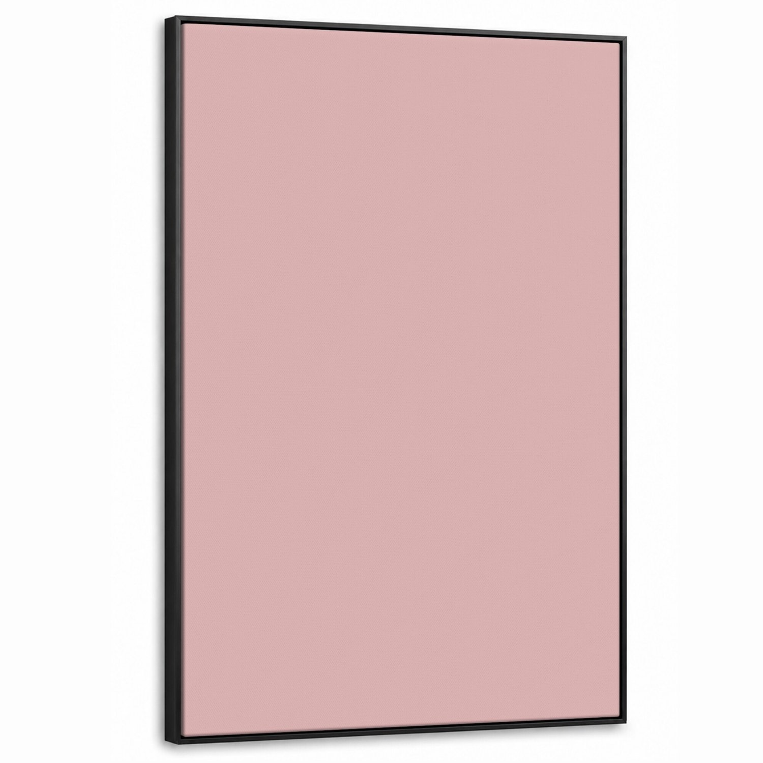 Canvas Schilderij met Baklijst XXL Canvas Schilderij met Baklijst 80x120cm - Soft - Blush - Roze - Muurdecoratie woonkamer - Slaapkamer decoratie - Kamer accessoires - Schilderijen op canvas met lijst groot