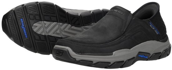 Skechers Slip-ins Slip-ins Respected - Elgin - Heren Instappers - Zwart
