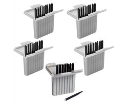 40 Stuks Oorsmeerfilters voor Hoortoestellen, Geschikt voor Phonak Cerustop, Vervangingsfilters, 5 Doosjes van 8 Stuks