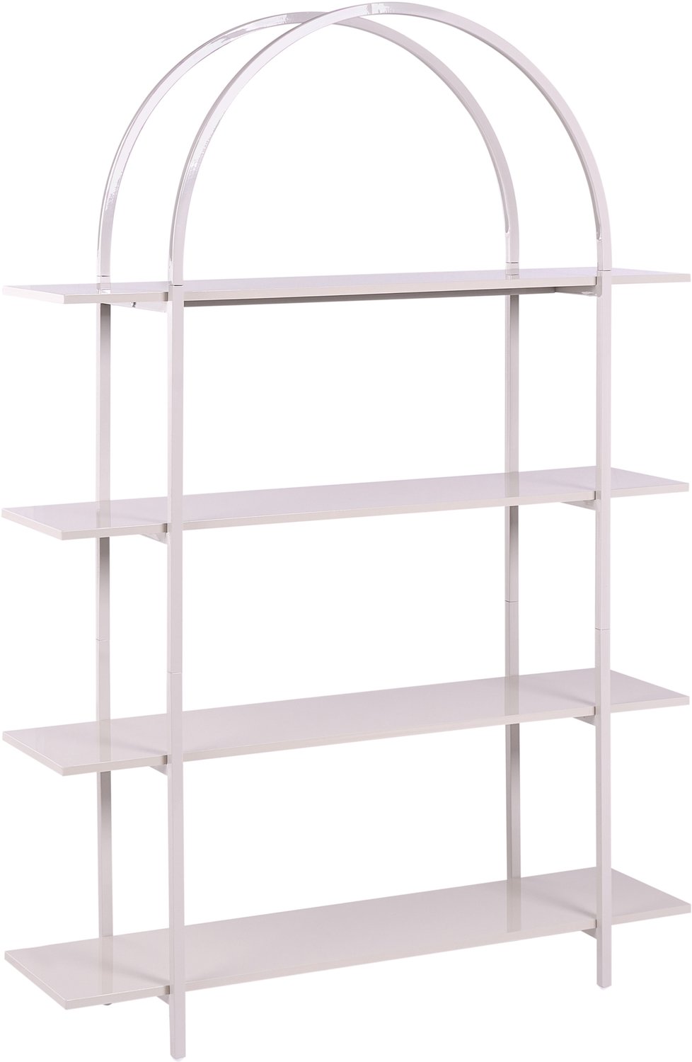 Beliani FREMANTLE - Boekenkast met 4 planken - Beige - MDF