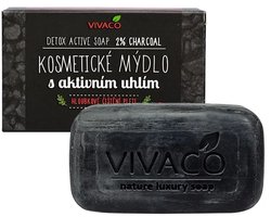VIVACO Actieve Kool Detox Zeep -100g