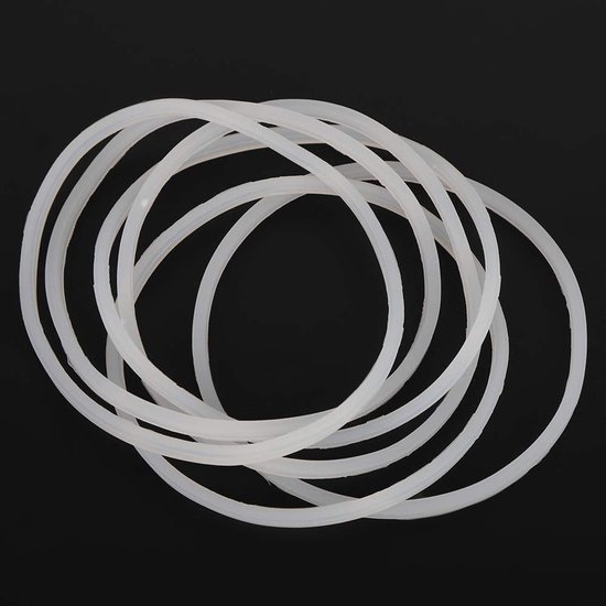 Afdichtring voor blender - Rubberen O-ring - 6 stuks — afbeelding 2