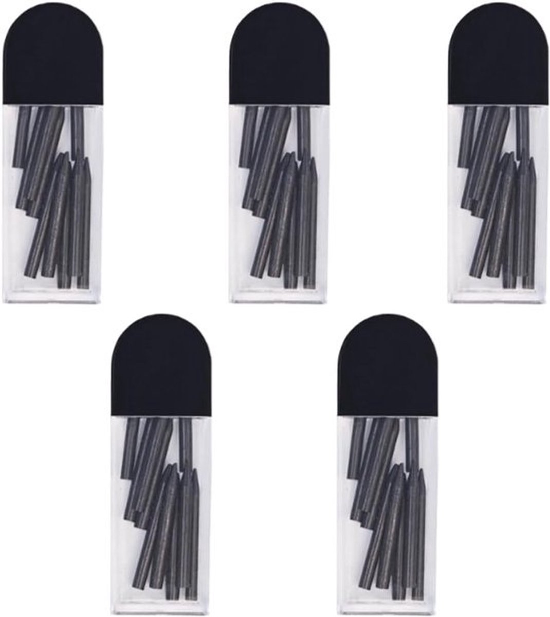 Reserve vullingen - Grafiet stiften - Technisch Tekenen - 2 mm diameter - 50 stuks - Zwart