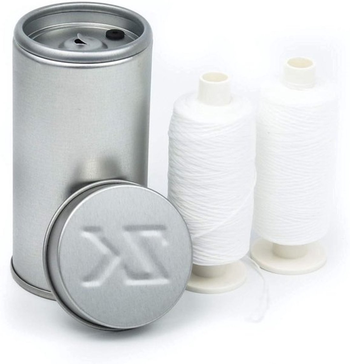 Tandzijde - Pluizige floss - Mondhygiëne - Uitbreidend gewaxt - 2 x 250 m - Wit