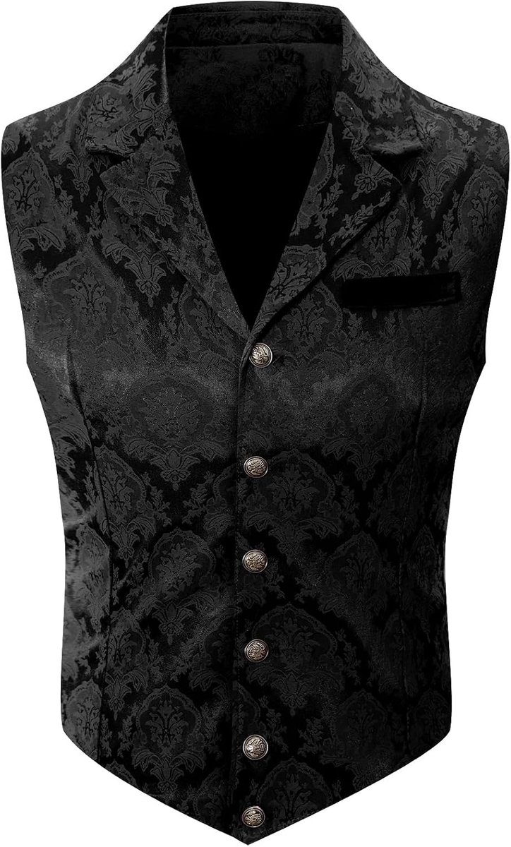 vest Victoriaanse gotische steampunk pak vest