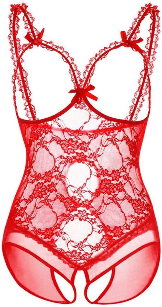 Sexy ondergoed negligé transparant body lingerie