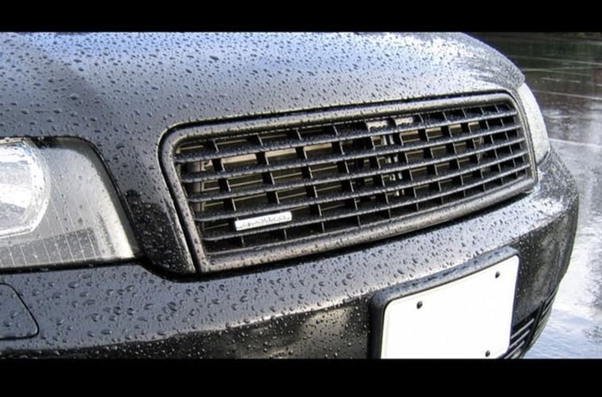 Calandre Sport Zonder Logo/Embleem Mat Zwart Grille