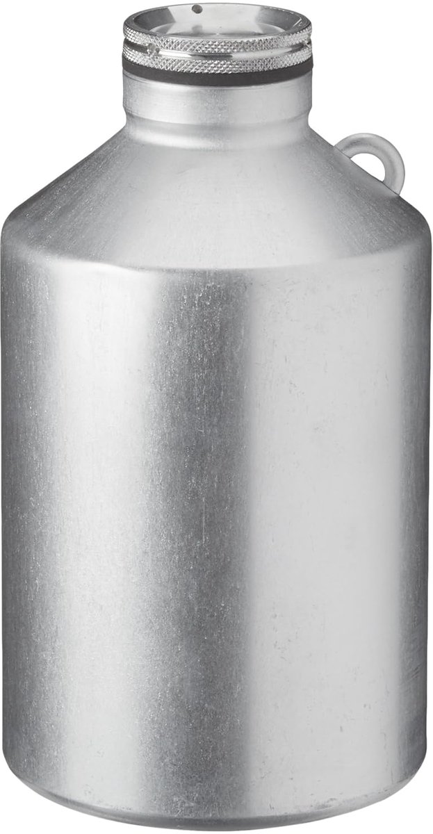 7-3016 aluminium fles, VN-goedkeuring, hals 26 mm, 500 ml