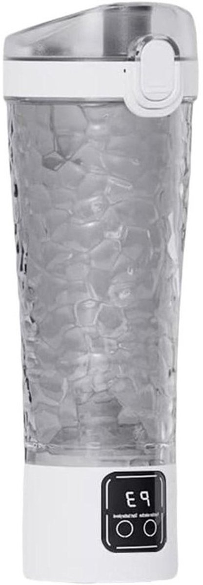 Draagbare Blenderbeker - Mixer Cup - Gezonde Drankjes Maken - USB Oplaadbaar - 700ml Capaciteit - Wit